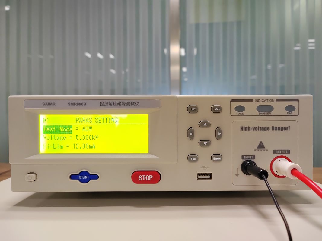 7.5kg পোর্টেবল হিপোট টেস্টার আইসোলেশন হিপোট আর্ক ডিটেকশন ফাংশন সহ ভোল্টেজ টেস্টার প্রতিরোধ 1-9 স্তর